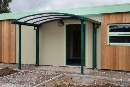 Greenfield Primary School Entrance Canopy
