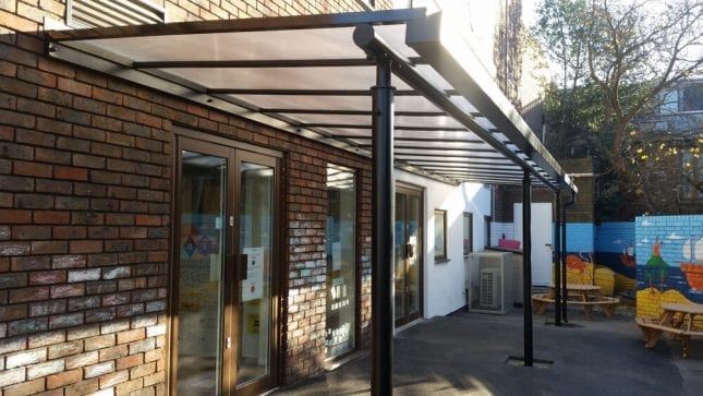 Heathgate House Entrance Canopy