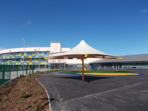 Holywell Learning Campus Umbrella Canopy