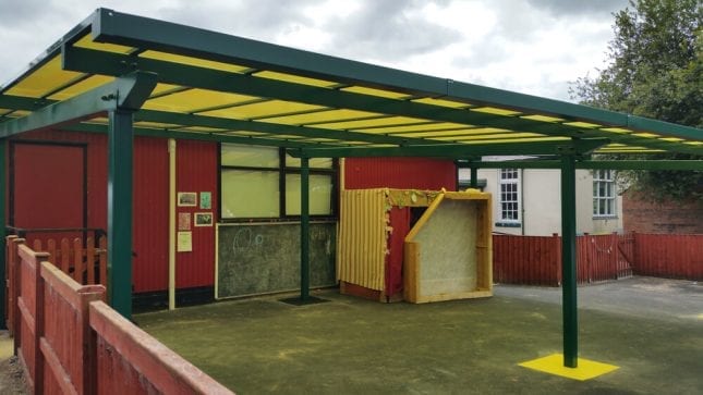 Lower Heath Primary School Canopy