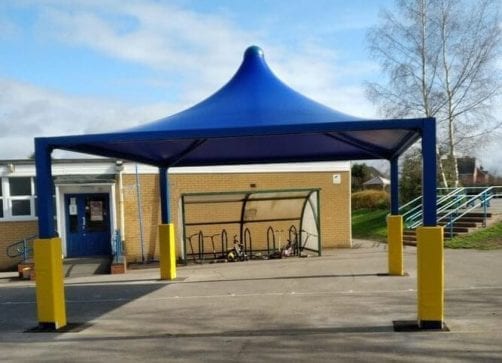 Tepee Canopy made for Marshbrook First School