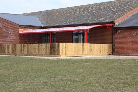 Mistley Village Hall Canopy