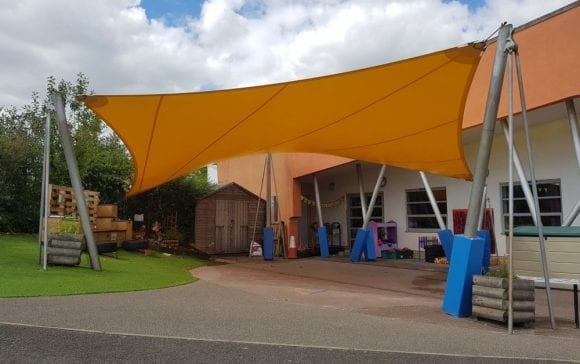 Monkston Primary School Shade Sail