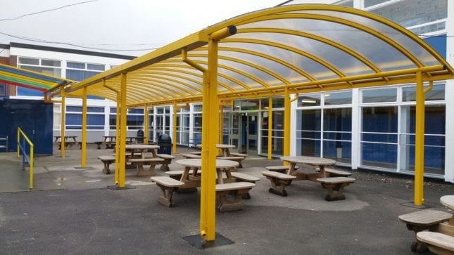 Shelter made for Poynton High School