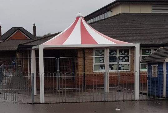 Rhiwbeina School Primary Tepee Canopy