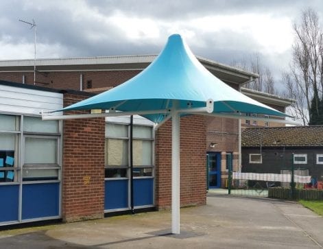 Ryders Green Primary School Umbrella Canopy