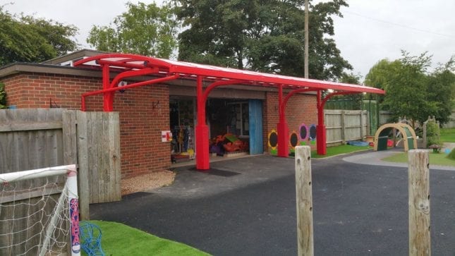 Shelton Infant School Shelter