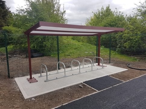 Thameside Primary School Cycle Shelter