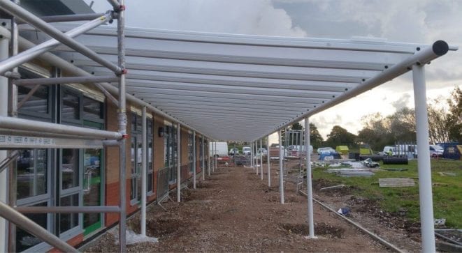 Weeton County Primary School Canopy