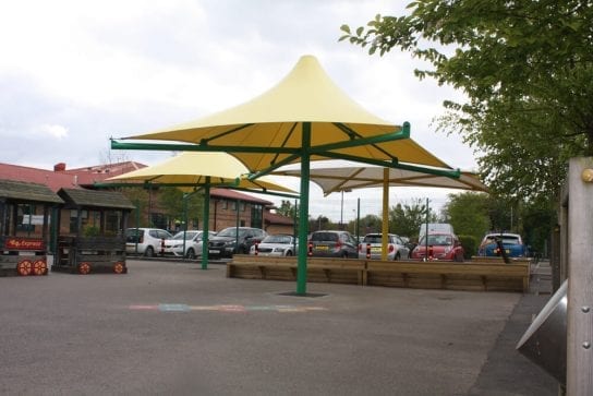 Westmorland School Umbrella Canopies