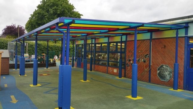 Whitegate Primary School Shelter