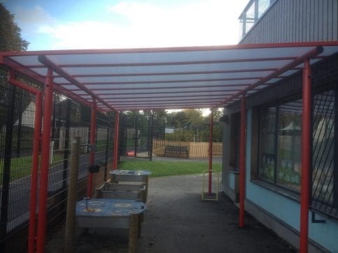 Wyre Forest School Playground Shelter