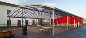 Shelter designed for The Gilberds School