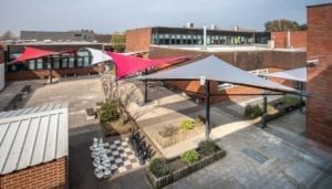 Sails added to Aldersley High School