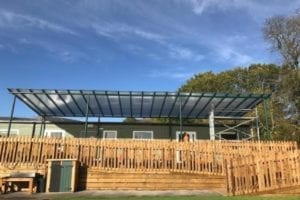 Canopy we installed at Bridlewood Primary School