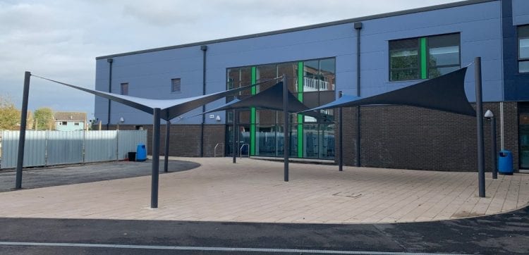 Carisbrooke College Shade Sails