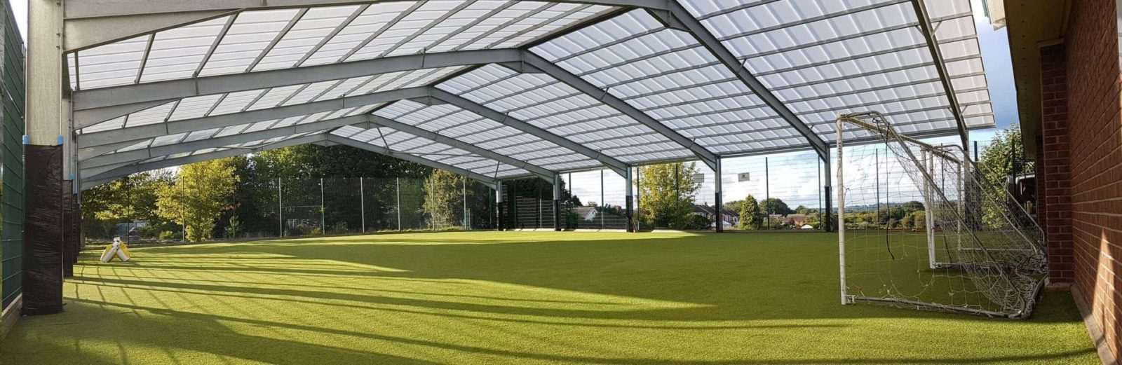 Covered MUGA at The Brier School