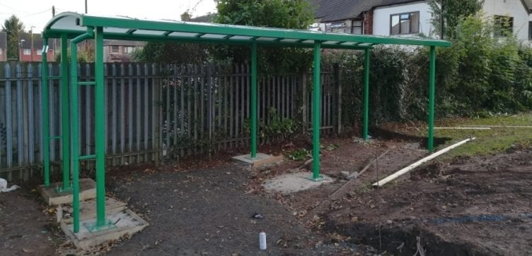 Park Gate Primary School Green Shelter