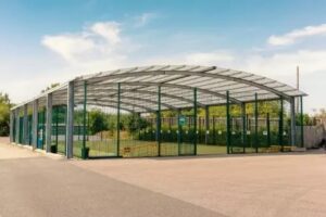 Covered MUGA at Zaytouna Primary School