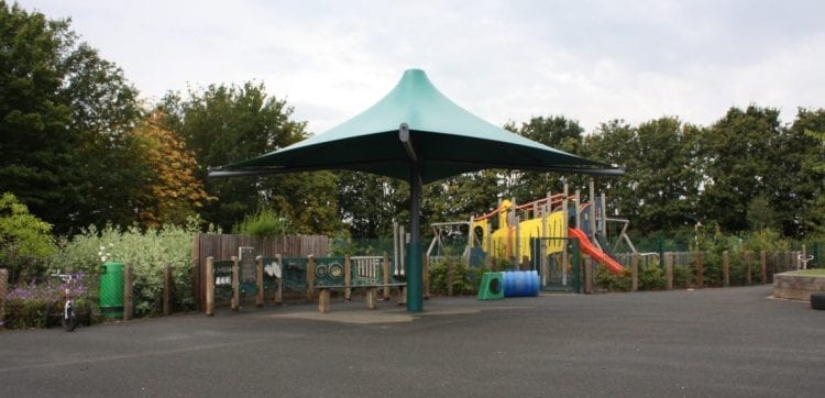 The Bridge Primary School Umbrella Shelter