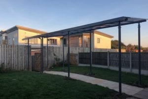 Walkway we installed at Aurora Hanley School