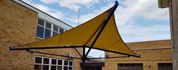 City College Peterborough Umbrella Canopy