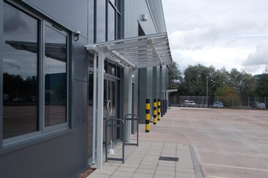 Crown Industrial Estate Entrance Canopy