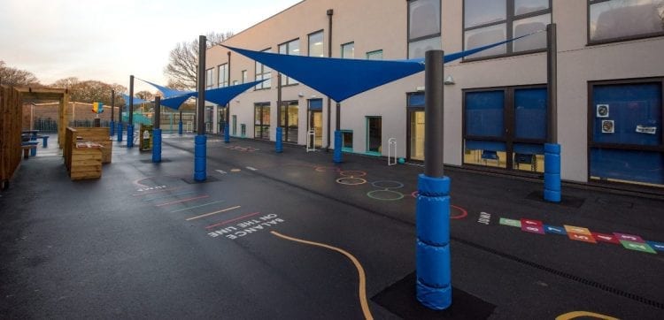 Glenwood School Shade Sail
