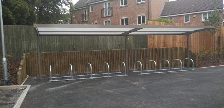 Harborne Primary School Cycle Shelter