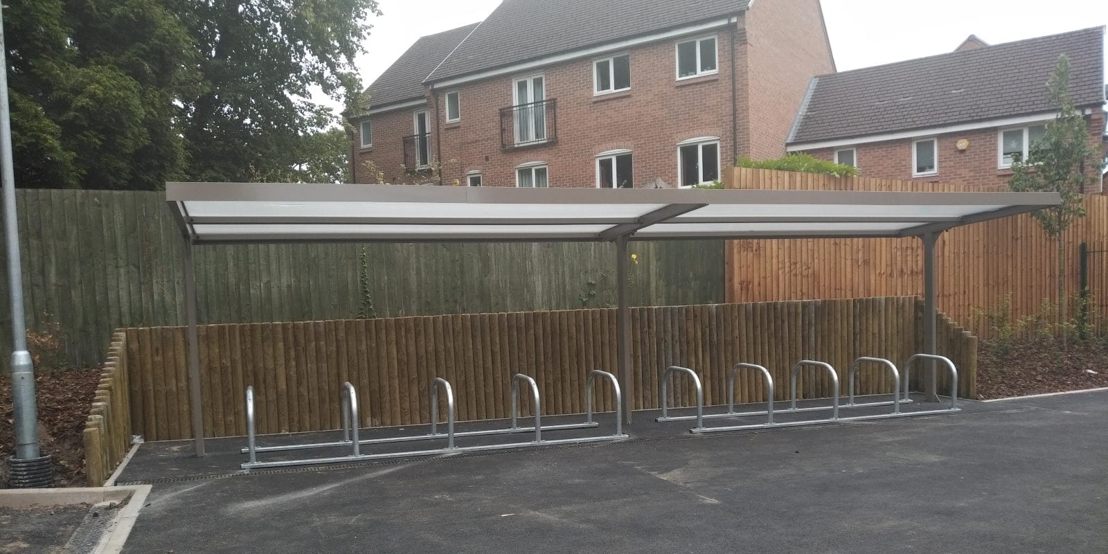 Harborne Primary School Cycle Shelter