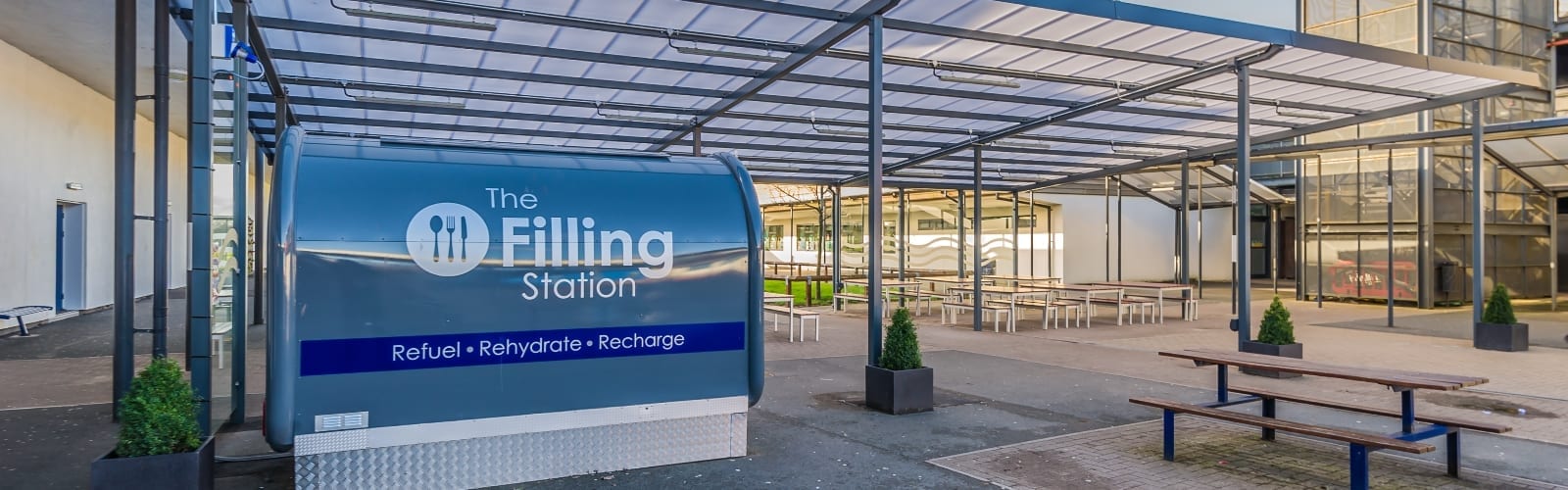 School Food Pod at Whitecross High School