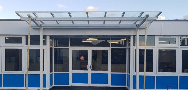 Whybridge Infants School Entrance Canopy