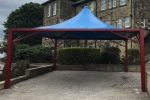 Shelter we installed at William Henry Smith School
