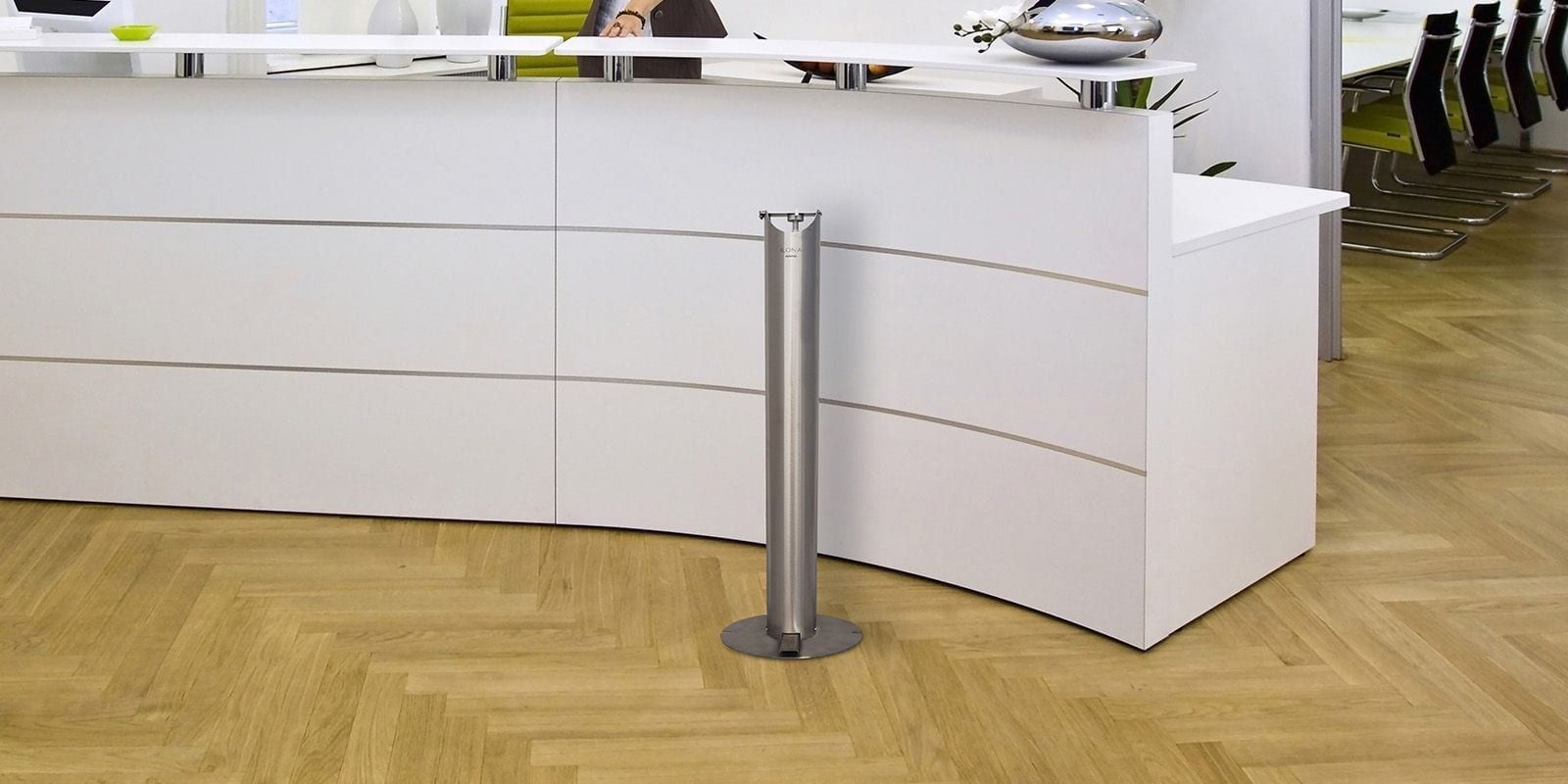 Hand Sanitiser Dispenser Reception