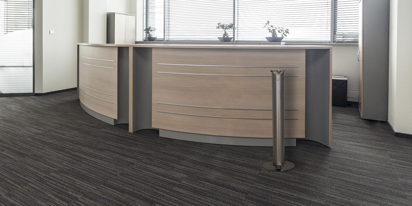 Hand Sanitiser Dispenser Reception