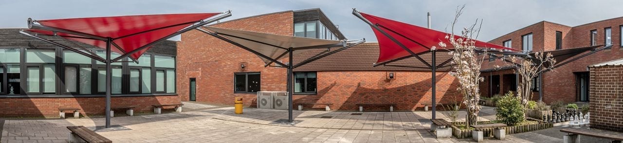 Alderlsey School Shade Sails