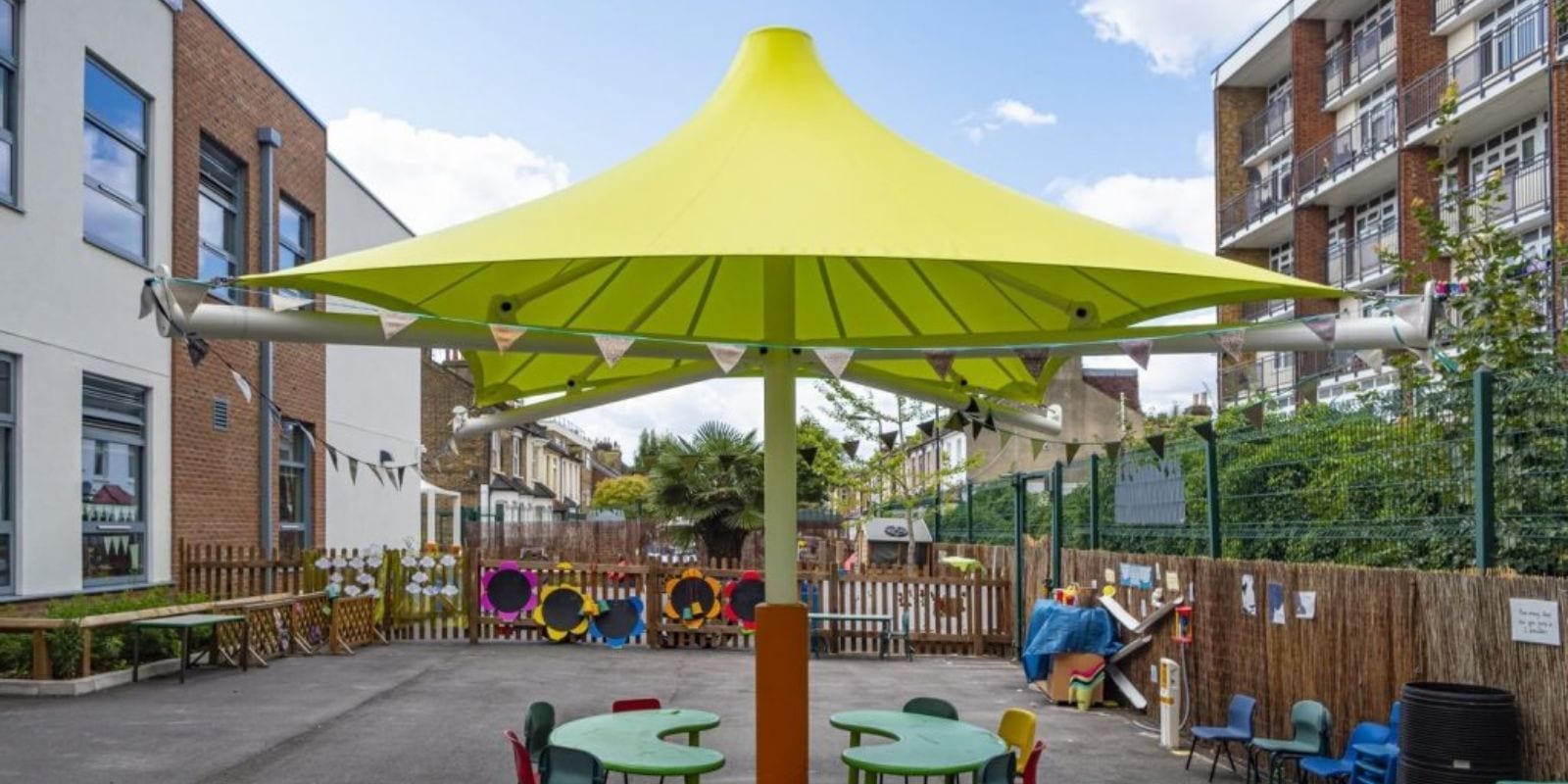 Canopy we fitted at George Mitchell Primary School