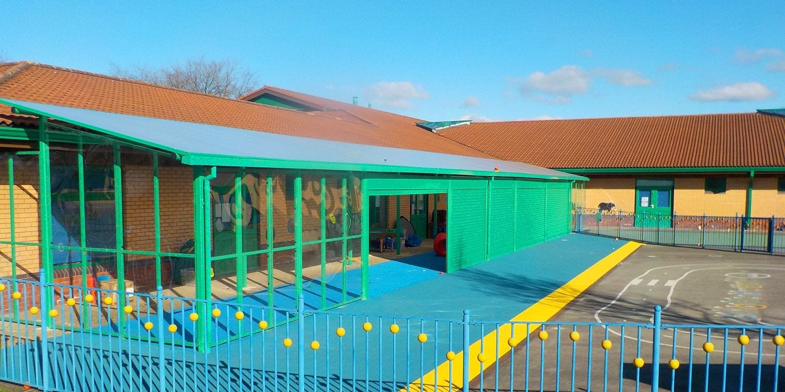 Green Secure School Shelter