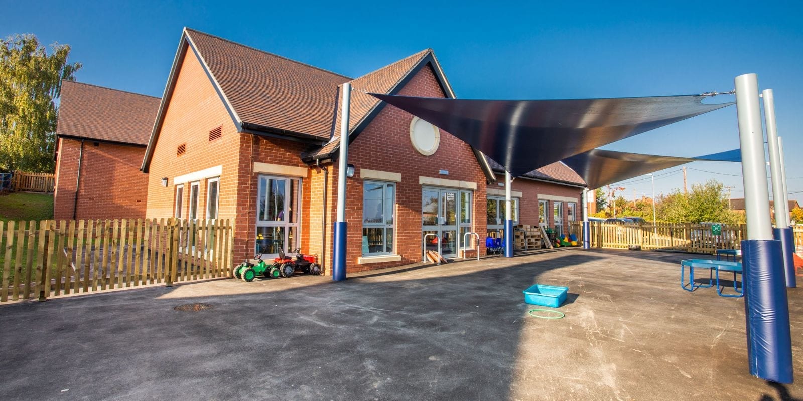 Sail we installed at Malpas Alport