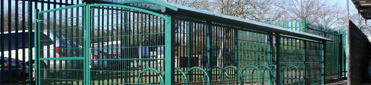Green School Bike Shelter