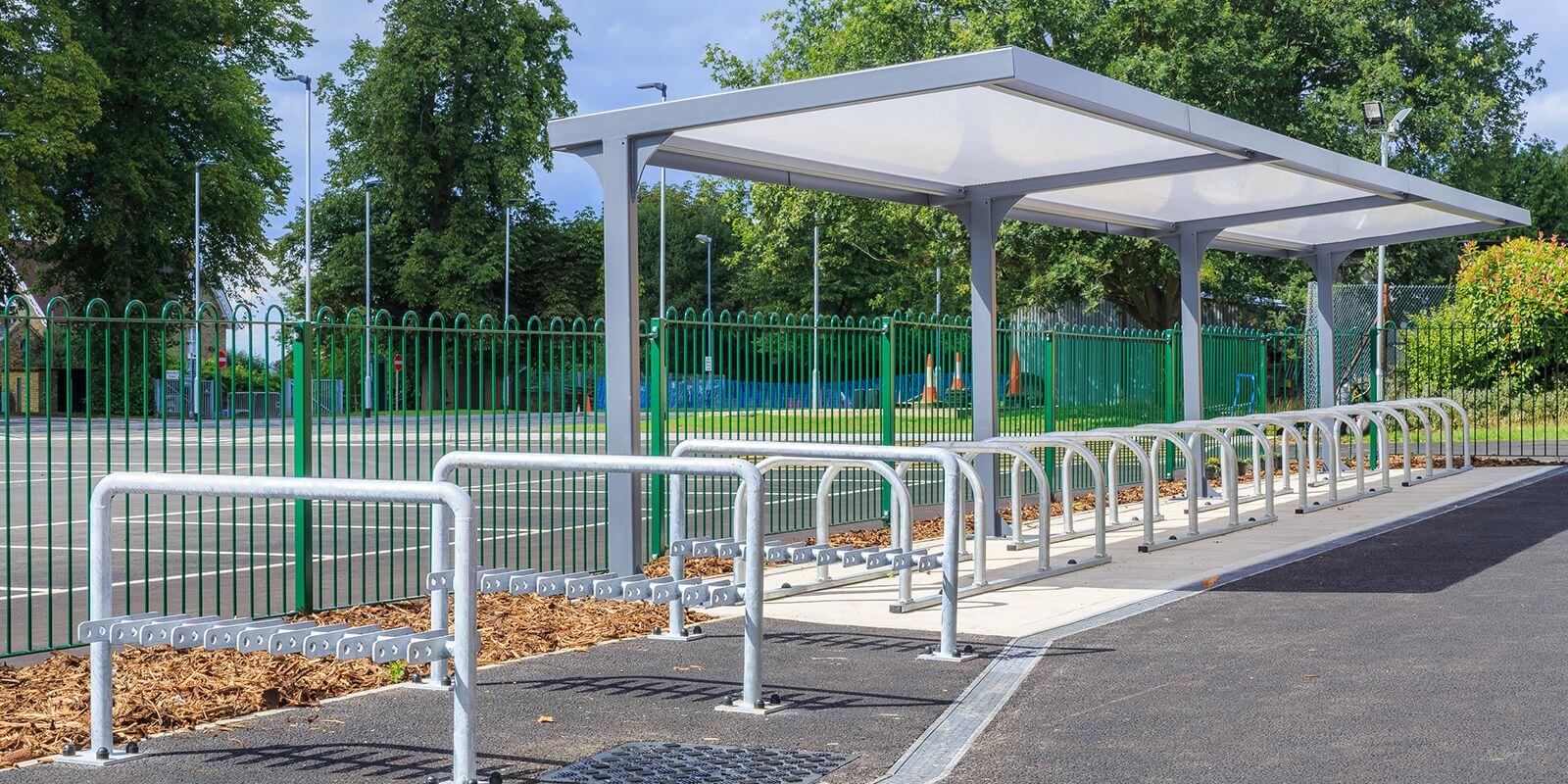Simon Balle School Cycle Shelter