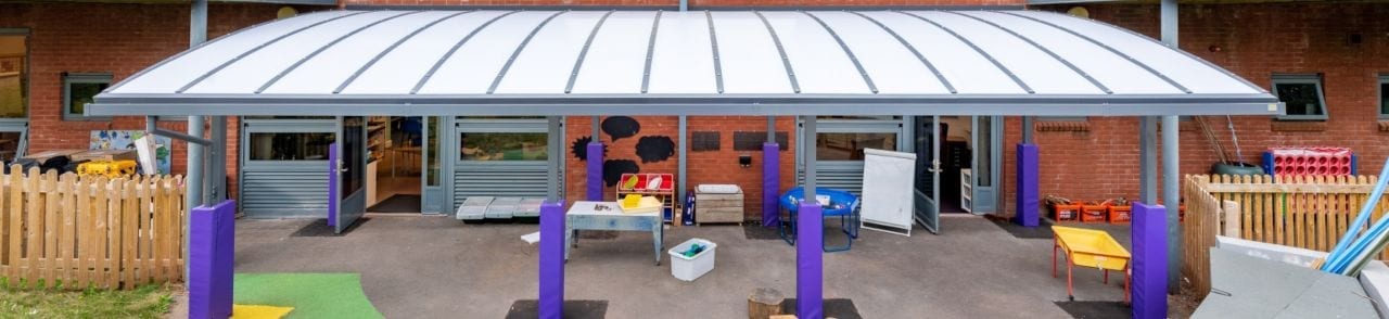 St Sidwells School Playground Canopy