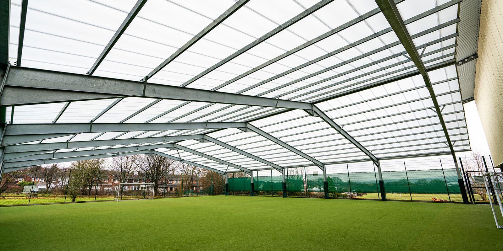 The Brier School Covered MUGA Canopy