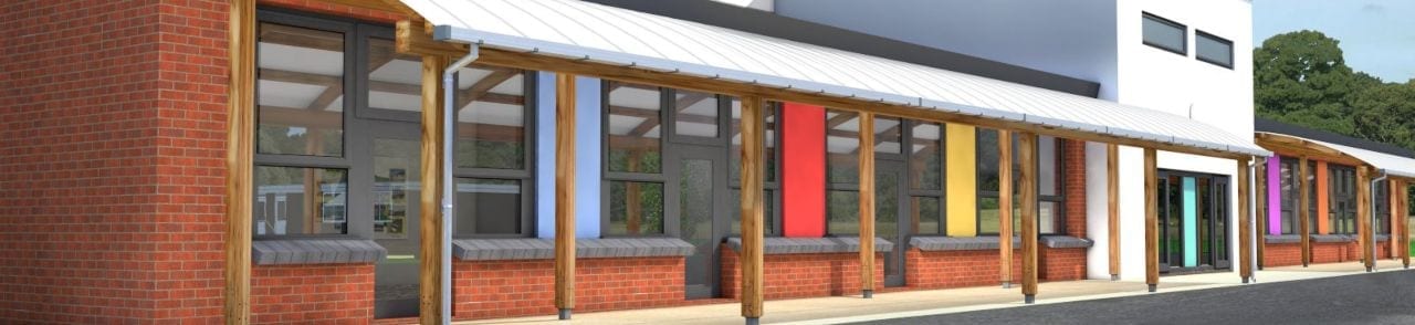 Timber School Canopy