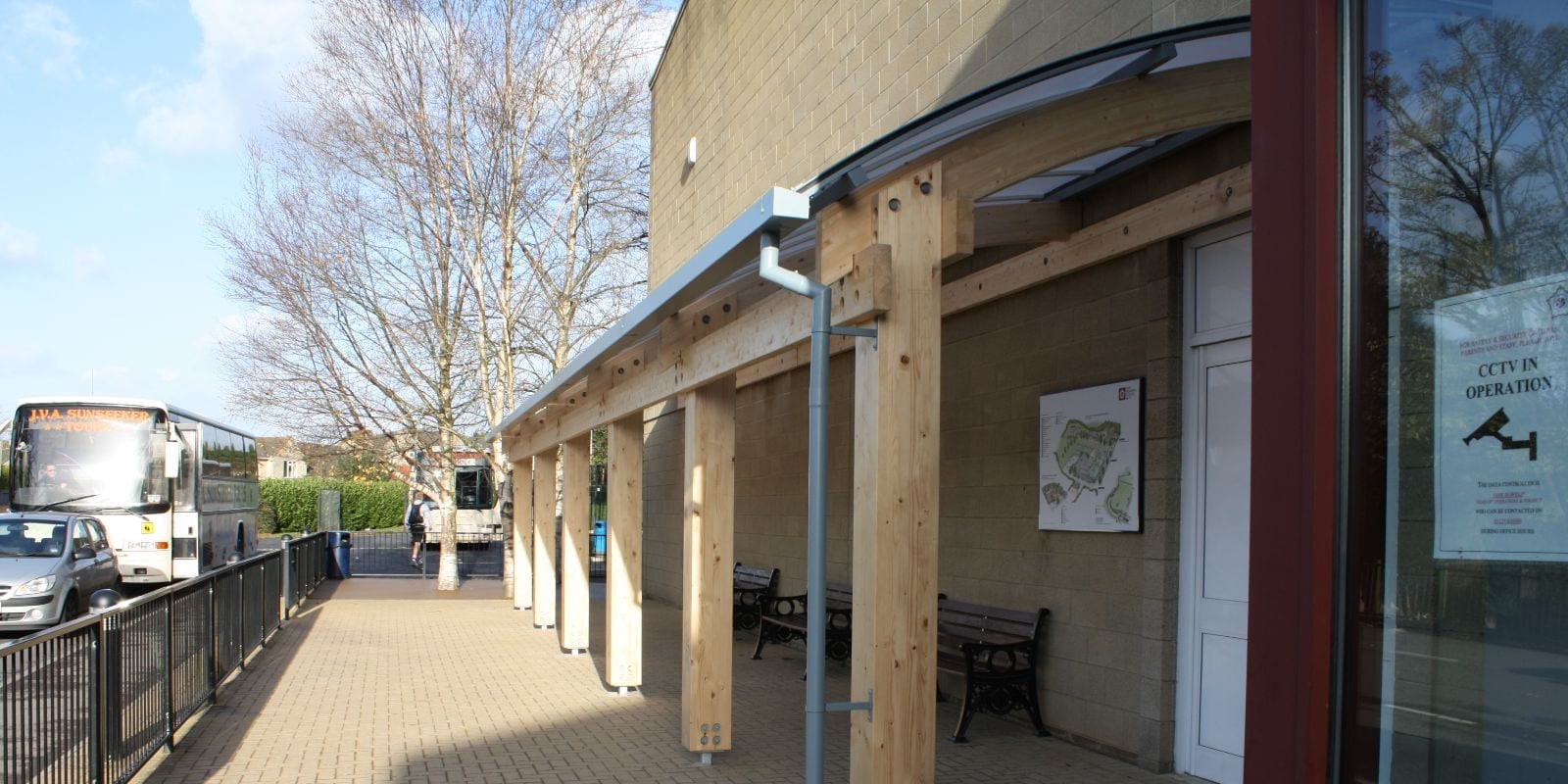 Timber Walkway Canopy