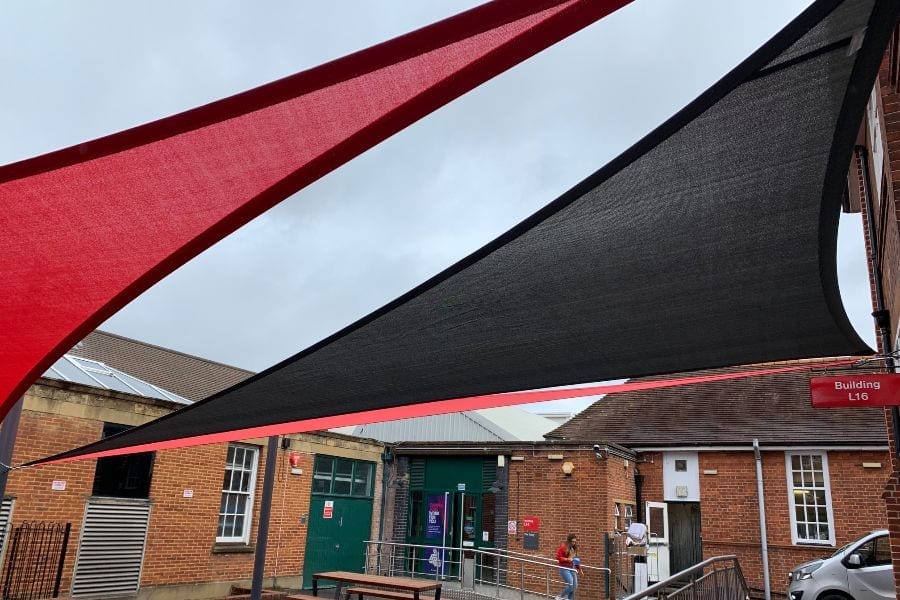 Canopy we installed at University of Reading