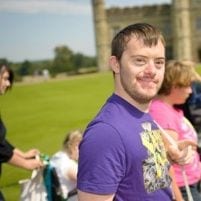 School student on trip