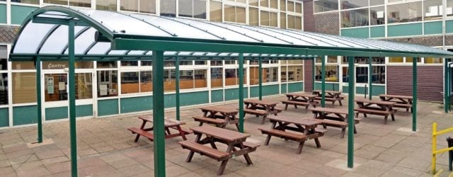 Dining Area Shelter Rushcliffe School