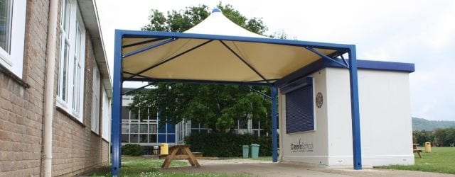 Food Kiosk Tepee Canopy