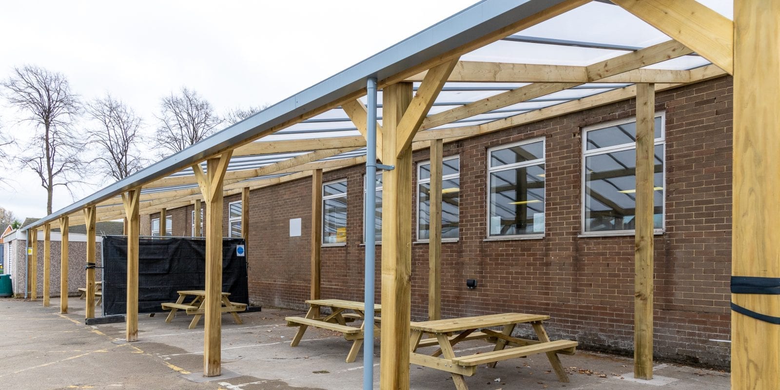 Handsworth Wood Girls’ Academy Add Timber Shelter A&S Landscape
